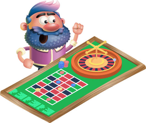 Jack at roulette table 2 Jack roulette